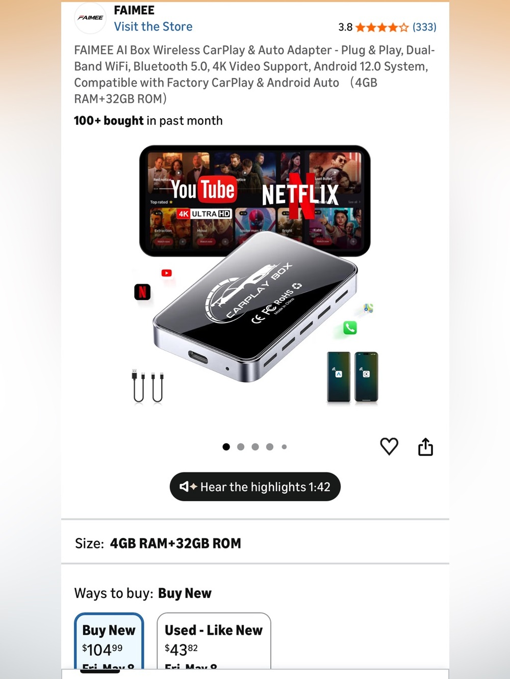 CarPlay box